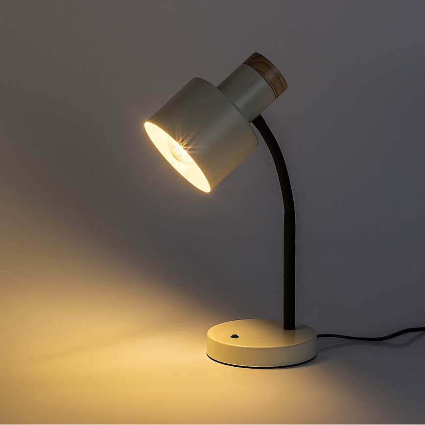 Rabalux - Krēmkrāsas galda lampa 1xE27/20W/230V