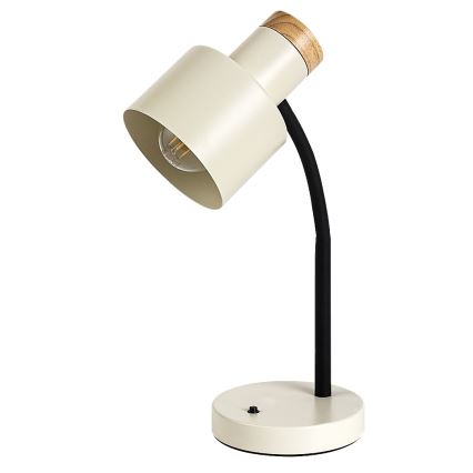 Rabalux - Krēmkrāsas galda lampa 1xE27/20W/230V