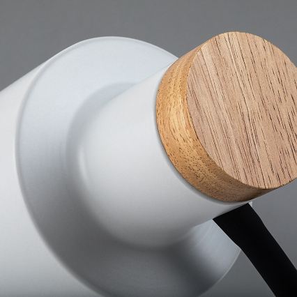 Rabalux - Galda lampa 1xE27/20W/230V balta