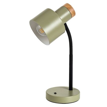 Rabalux - Galda lampa 1xE27/20W/230V khaki