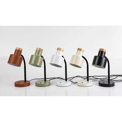 Rabalux - Galda lampa 1xE27/20W/230V khaki