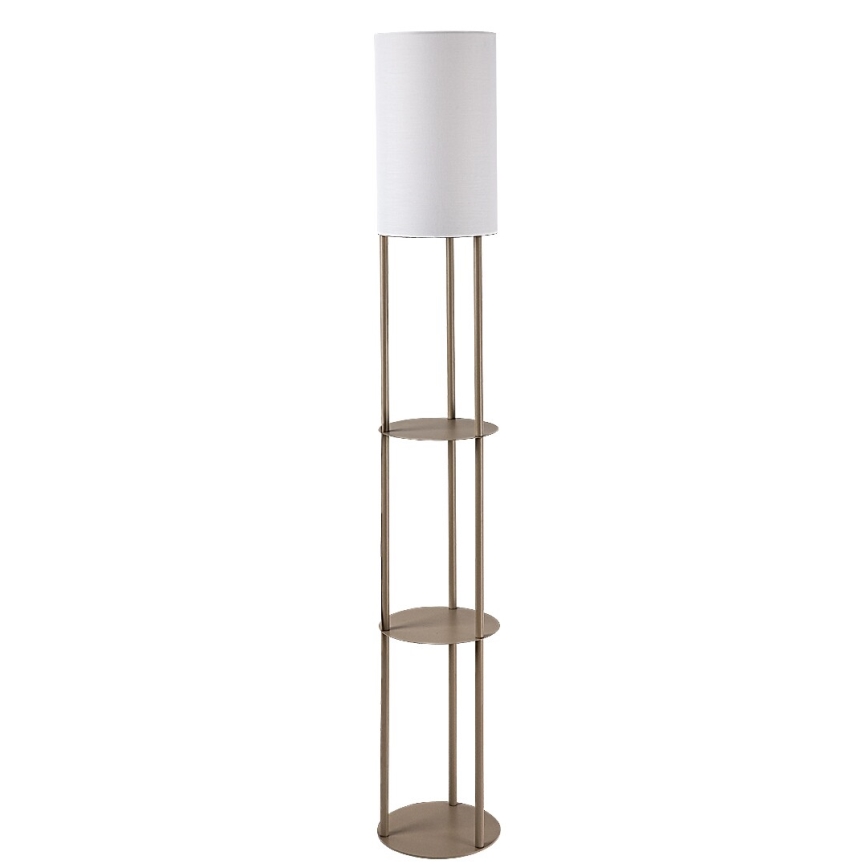 Rabalux - Stāvlampa ar plauktiem 1xE27/40W/230V bēša
