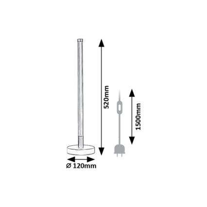 Rabalux - LED Galda lampa LED/8W/230V 3000K