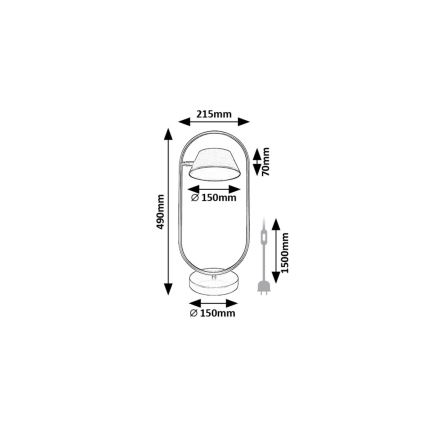 Rabalux - LED Galda lampa LED/6W/230V 3000K