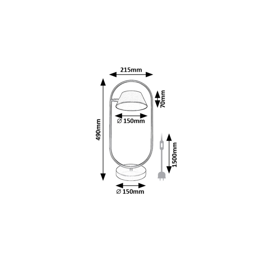 Rabalux - LED Galda lampa LED/6W/230V 3000K
