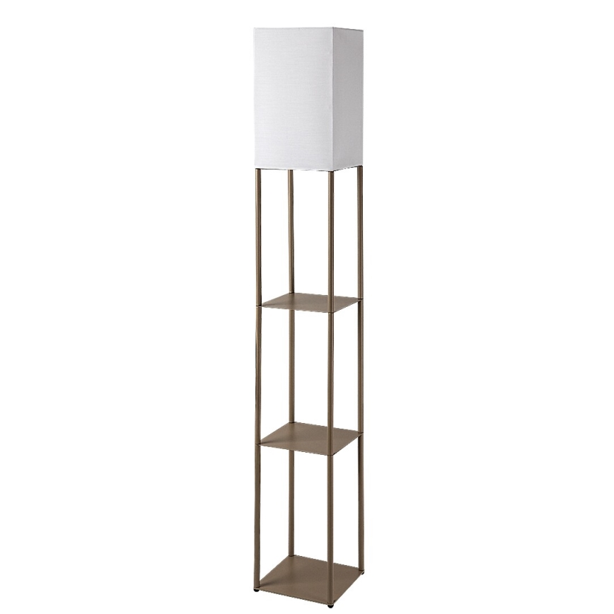Rabalux - Stāvlampa ar plauktiem 1xE27/40W/230V bēša