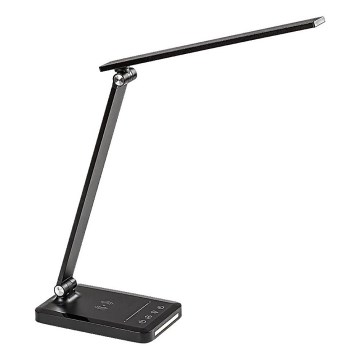 Rabalux 74213 - LED Aptumšojama flexible galda lampa ar bezvadu lādētāju QI un USB LED/5W/5V 3000-6500K