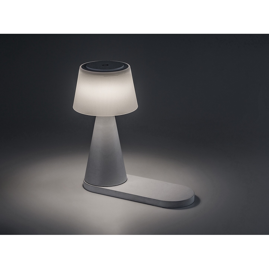 Rabalux - LED Aptumšojama, lādējama galda lampa ar bezvadu lādētāju LED/5W/5V 3000/4000/5000K