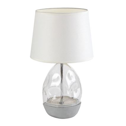Rabalux - Galda lampa 1xE27/40W/230V balta