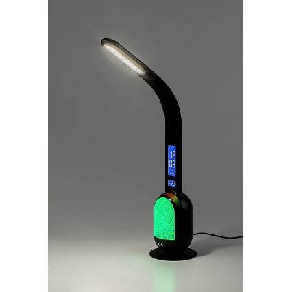 Rabalux - LED RGB Aptumšojama galda lampa LED/5W/230V melna
