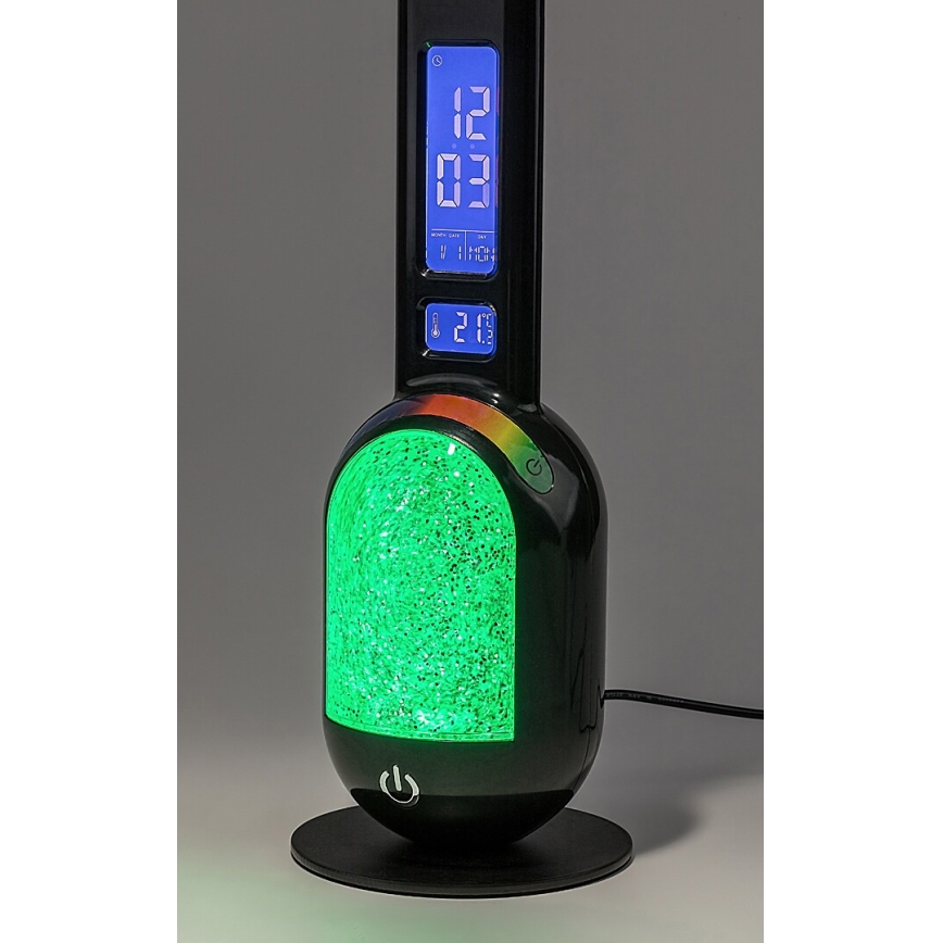 Rabalux - LED RGB Aptumšojama galda lampa LED/5W/230V melna