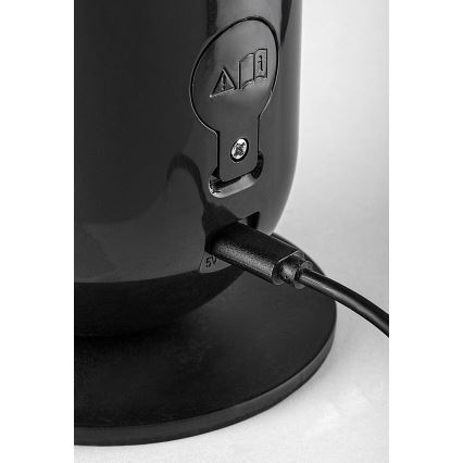 Rabalux - LED RGB Aptumšojama galda lampa LED/5W/230V melna