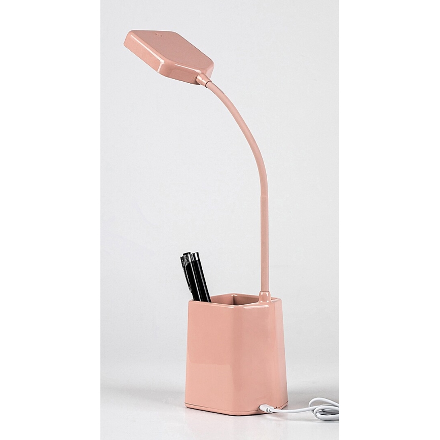 Rabalux - LED Aptumšojama galda lampa LED/6W/230V 5000K rozā