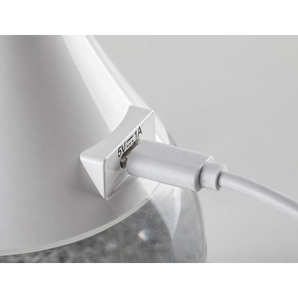 Rabalux - LED RGB Aptumšojama galda lampa LED/4W/230V balta