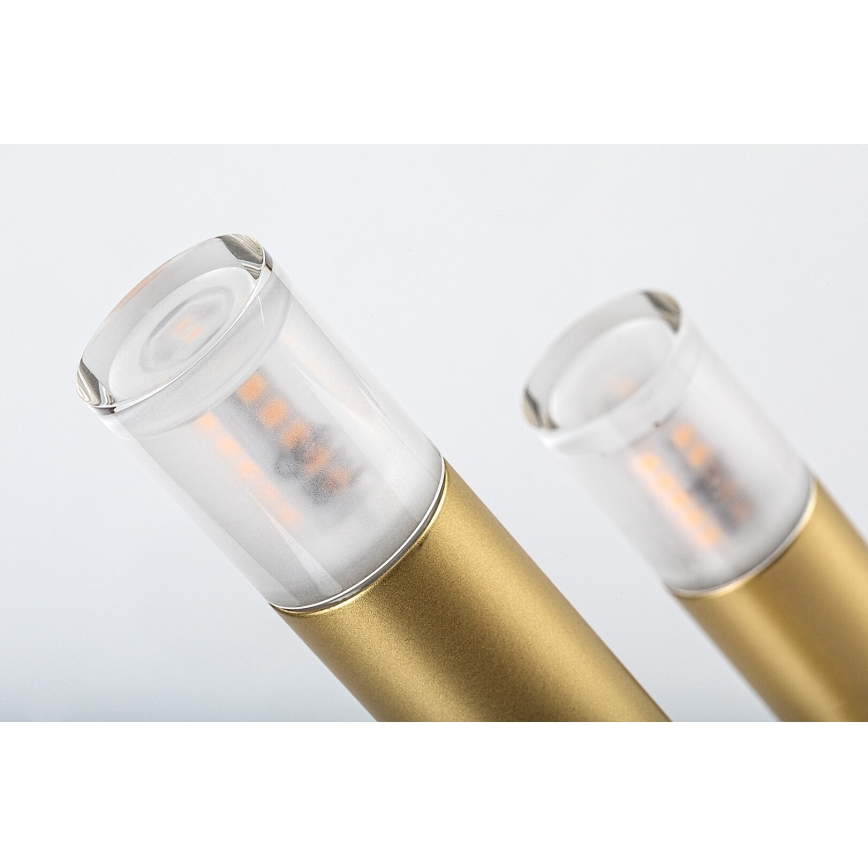 Rabalux - Galda lampa 3xG9/5W/230V zelta