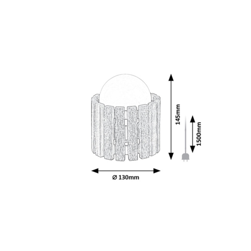 Rabalux - Galda lampa 1xG9/5W/230V