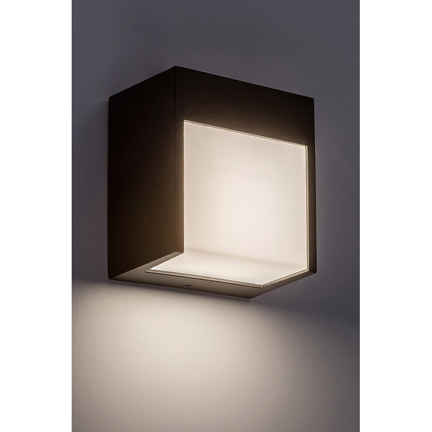 Rabalux - LED Āra sienas gaismeklis LED/12W/230V melns IP54