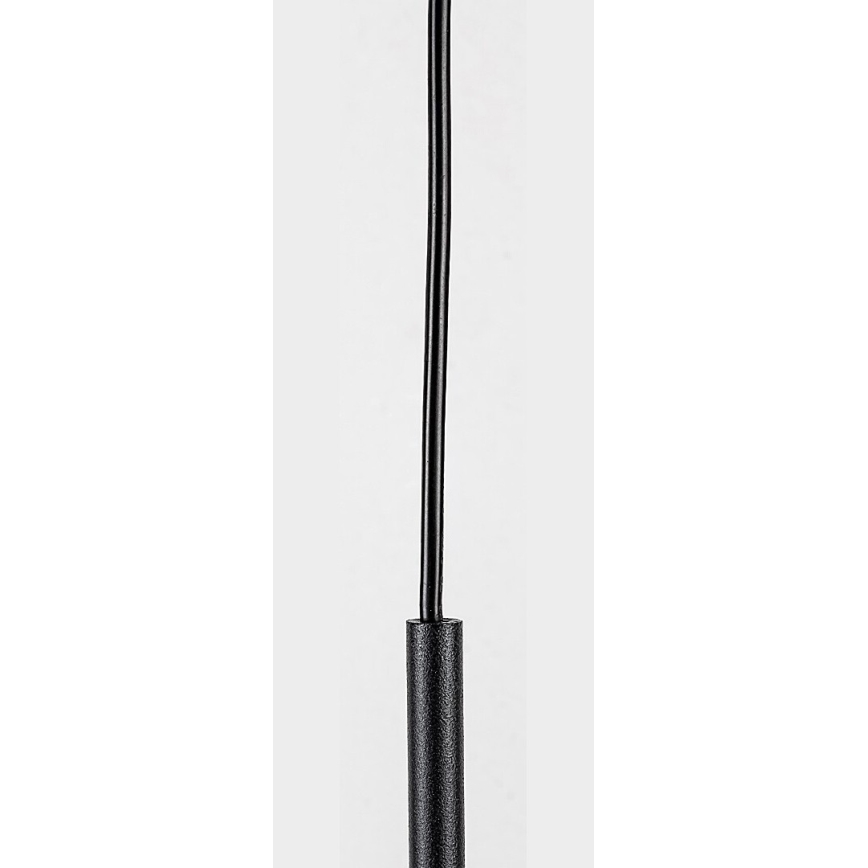 Rabalux - Vannas istabas lustra ar auklu 1xE27/15W/230V melna IP44