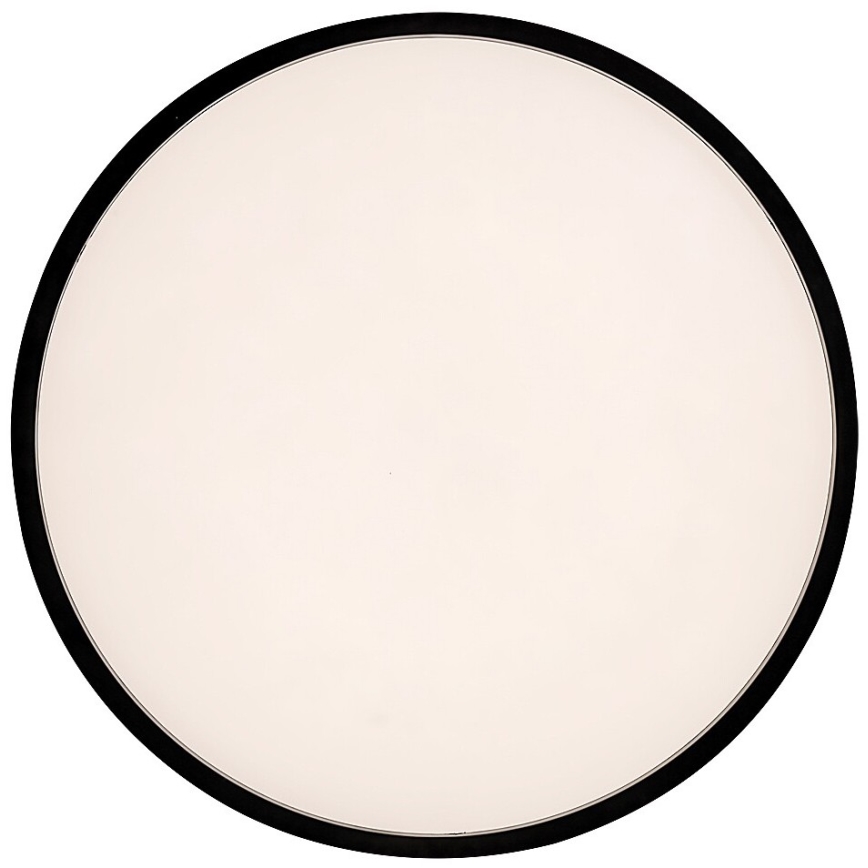 Rabalux - LED Griestu lampa ar sensoru LED/19W/230V IP44 4000K d. 28,5 cm, melna