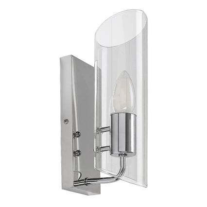 Rabalux - Vannas istabas sienas lampa 1xE14/12W/230V IP44 spīdīgi hromēts