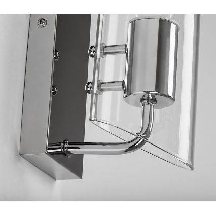 Rabalux - Vannas istabas sienas lampa 1xE14/12W/230V IP44 spīdīgi hromēts