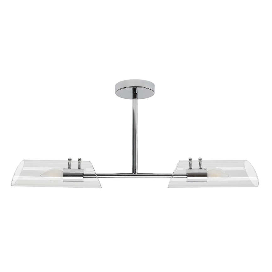 Rabalux - Vannas istabas lustra ar stieni 2xE14/12W/230V IP44 spīdīgi hromēts