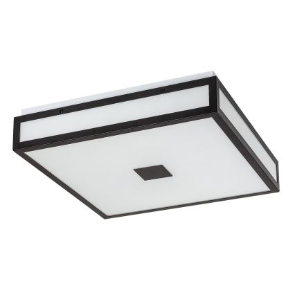 Rabalux - LED griestu lampa vannas istabai LED/18W/230V IP44 melna 30x30 cm