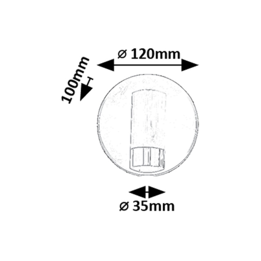 Rabalux - LED Sienas starmetis LED/3W/230V 4000K