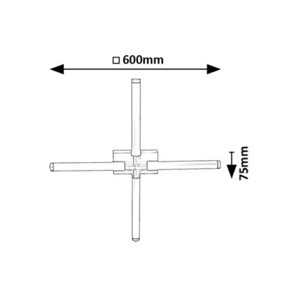Rabalux - LED Vannas istabas sienas lampa LED/16W/230V 4000K IP44