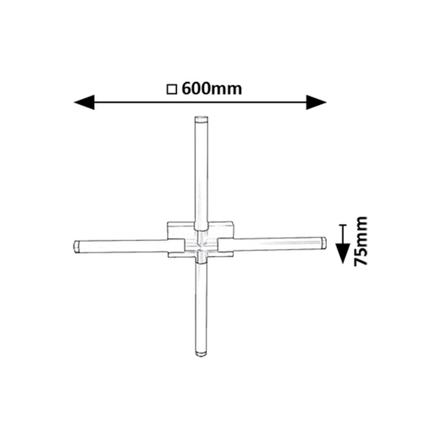 Rabalux - LED Vannas istabas sienas lampa LED/16W/230V 4000K IP44