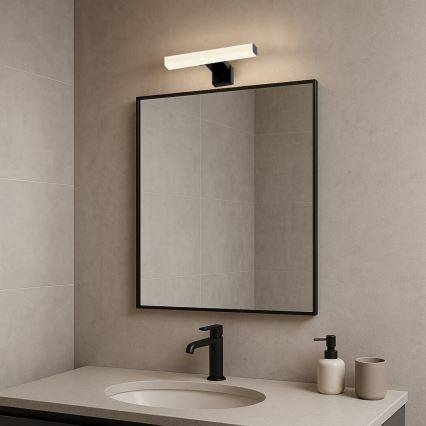 Rabalux - LED vannas istabas spoguļa apgaismojums LED/4W/230V IP44 20 cm melns