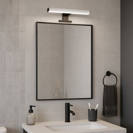 Rabalux - LED vannas istabas spoguļa apgaismojums LED/6W/230V IP44 40 cm melns