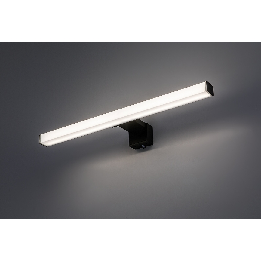 Rabalux - LED vannas istabas spoguļa apgaismojums LED/6W/230V IP44 40 cm melns
