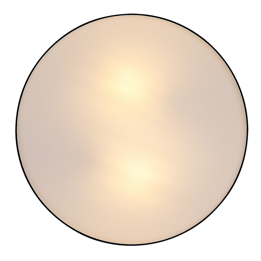 Rabalux - Āra griestu gaismeklis 2xE27/9W/230V pr. 29 cm IP43 melns