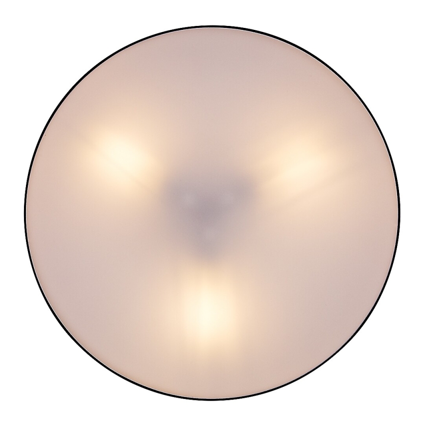 Rabalux - Āra griestu gaismeklis 3xE27/9W/230V Ø 39 cm IP43 melns