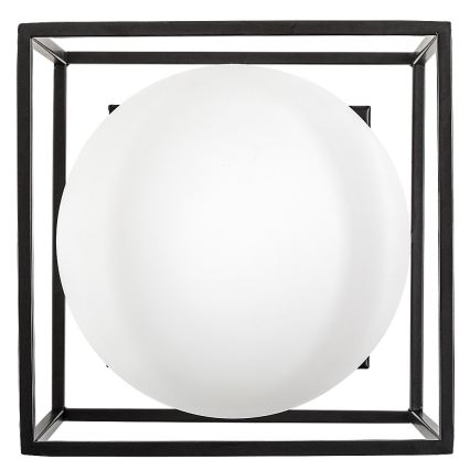 Rabalux - Āra sienas gaismeklis 1xE14/15W/230V IP44 melns