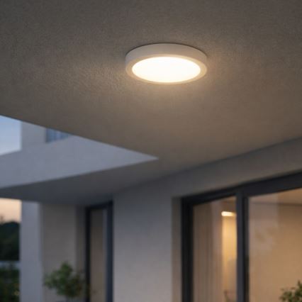 Rabalux - vannas istabas LED griestu gaismeklis, 30 W, 230 V, diam. 30 cm, IP44, balts