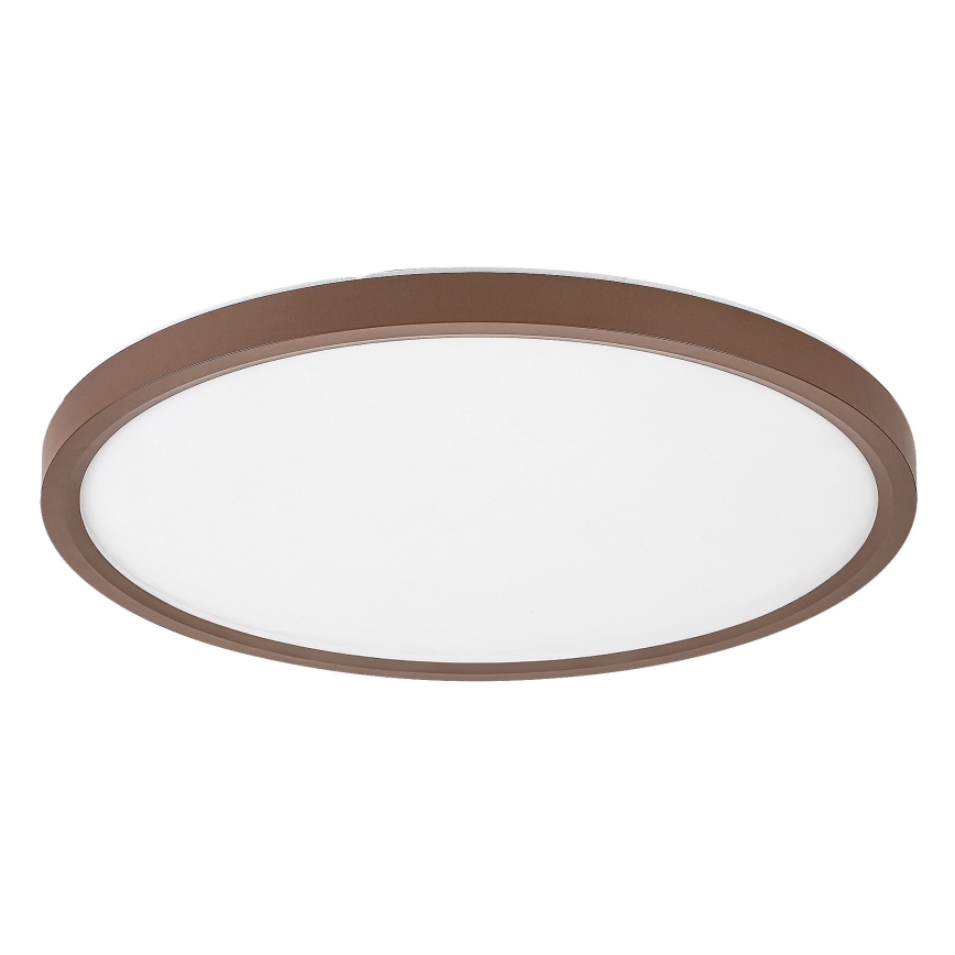 Rabalux - LED vannas istabas griestu lampa LED/24W/230V 3000/4000/6000K Ø 40 cm IP44 brūna