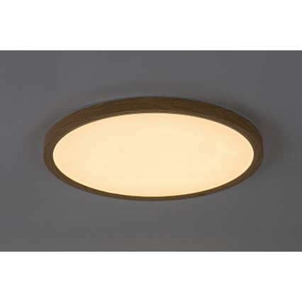 Rabalux - LED griestu lampa vannas istabai LED/24W/230V 3000/4000/6000K Ø 40 cm IP44 bēša