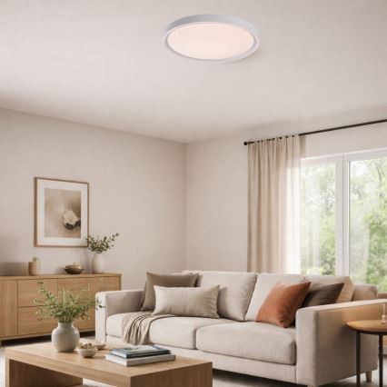 Rabalux - regulējama LED griestu lampa LED/31W/230V IP40 3000–6500K Ø 41,5 cm + tālvadības pults