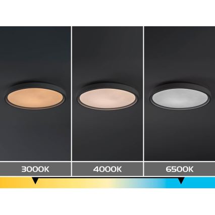 Rabalux - regulējama LED griestu lampa LED/31W/230V IP40 3000–6500K Ø 41,5 cm + tālvadības pults