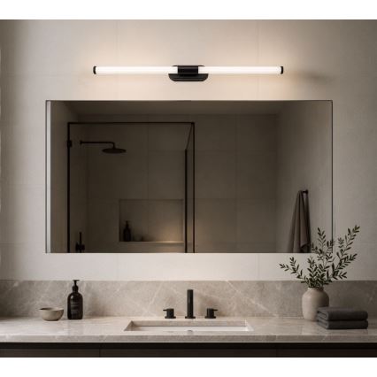 Rabalux - LED spoguļa apgaismojums vannas istabai LED/8W/230V IP44 60 cm melns