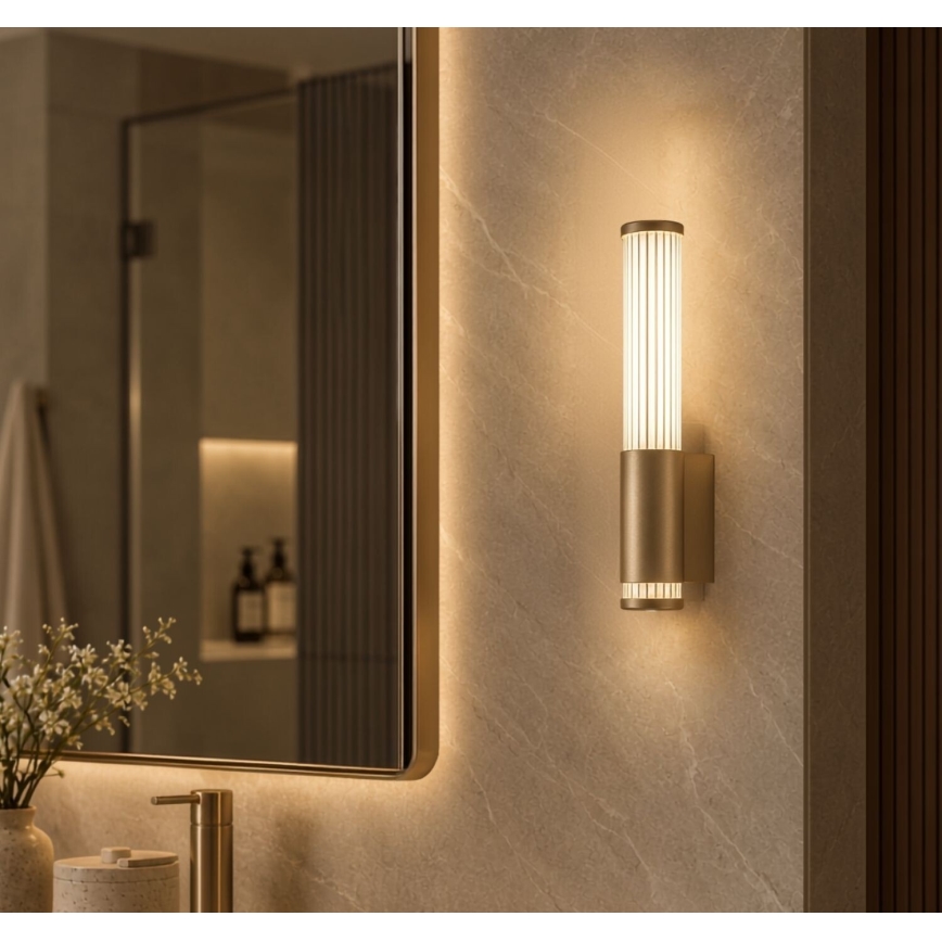 Rabalux - LED zelta vannas istabas sienas gaismeklis LED/6W/230V IP44
