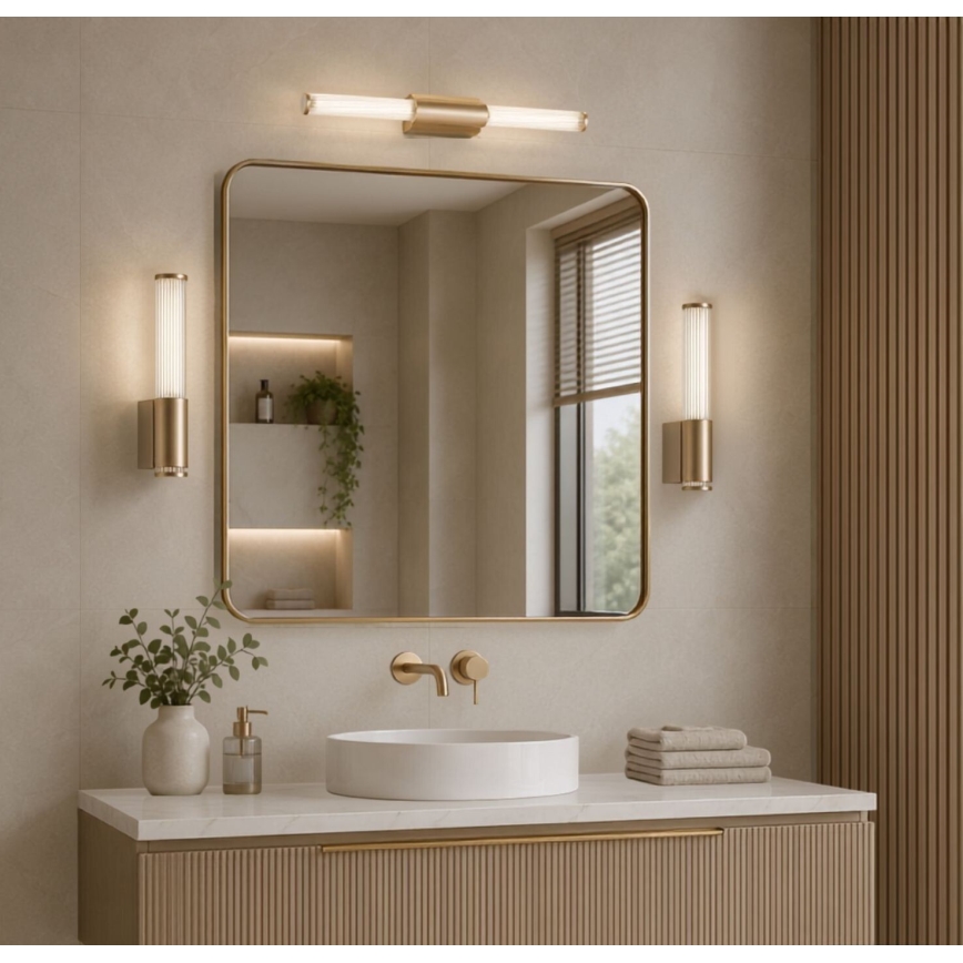 Rabalux - LED zelta vannas istabas sienas gaismeklis LED/6W/230V IP44