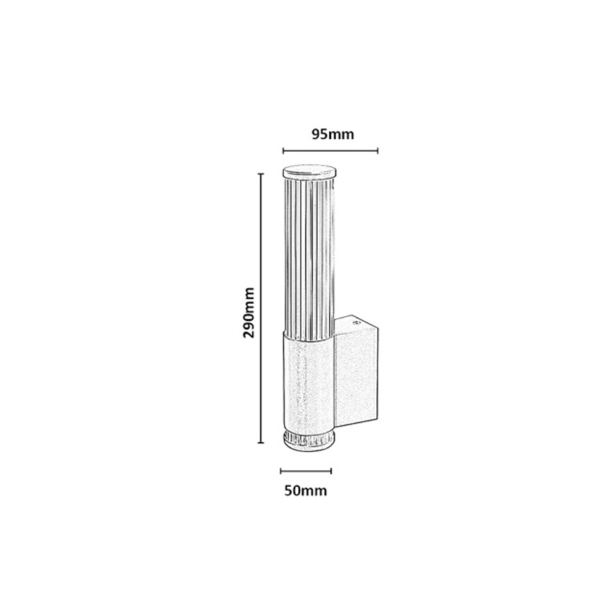 Rabalux - LED zelta vannas istabas sienas gaismeklis LED/6W/230V IP44