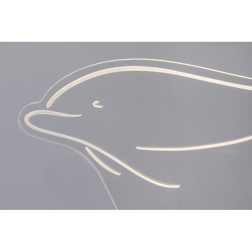 Rabalux - LED Bērnu galda lampiņa LED/2W/5V 3000K delfīns, dižskābardis