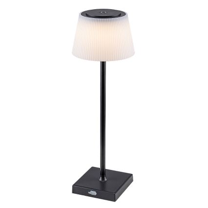 Rabalux - LED Aptumšojama, lādējama galda lampa LED/4W/3,7V 1800 mAh 3000-5000K IP44 melna