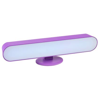 Rabalux - LED RGB Aptumšojama galda lampa LED/3W/5V violeta + tālvadības pults