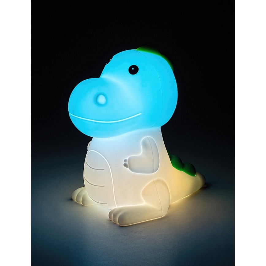 Rabalux - LED RGB Aptumšojama skārienvadāma uzlādējama bērnu lampiņa LED/0,45W/5V