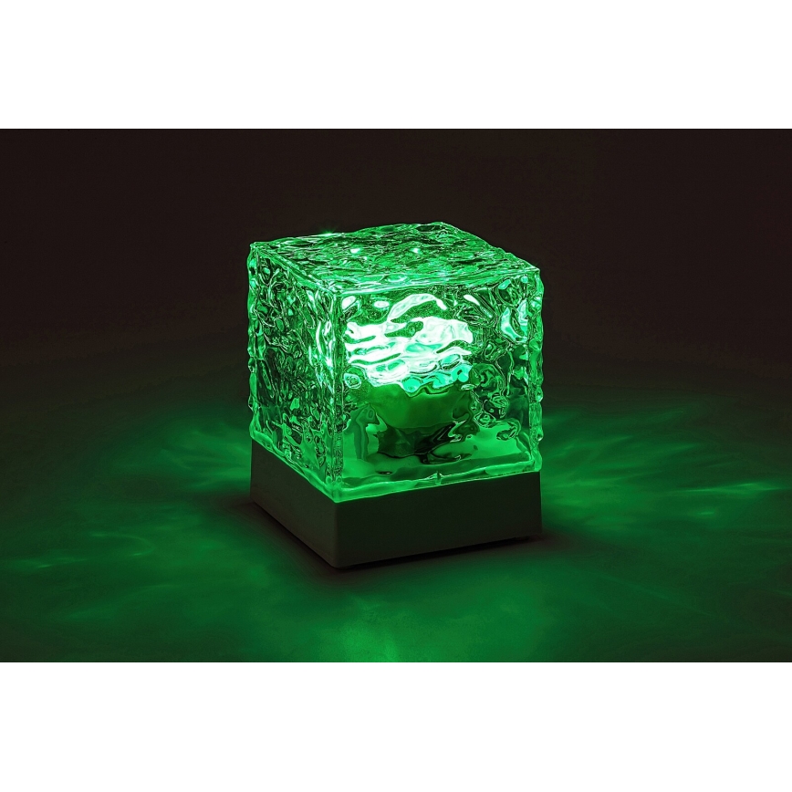 Rabalux - LED RGB Aptumšojama, lādējama galda lampa LED/1W/5V + tālvadības pults